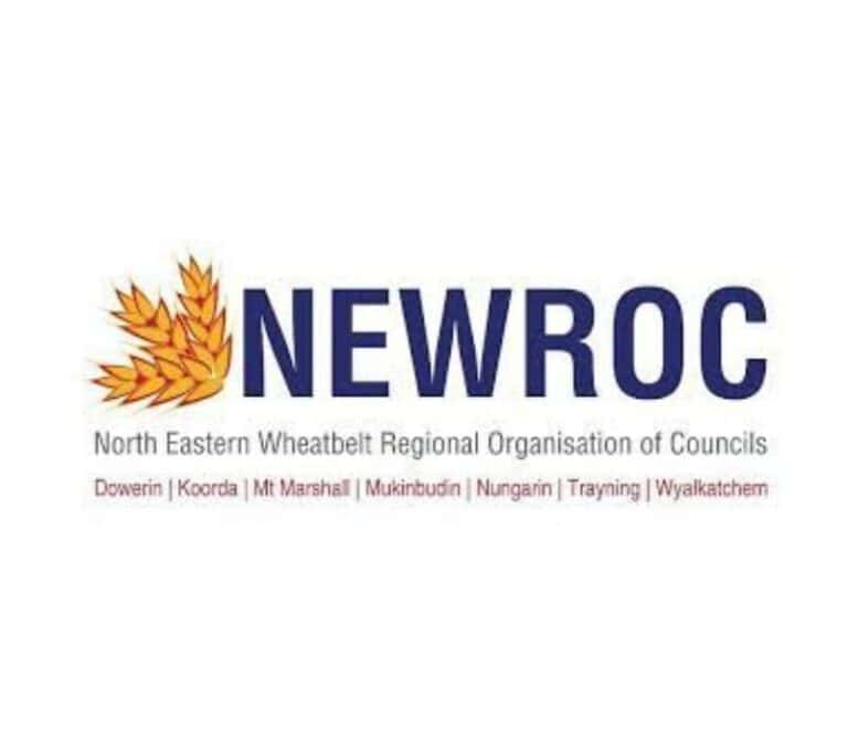Logo of NEWROC, representing the north eastern wheatbelt regional organisation of councils